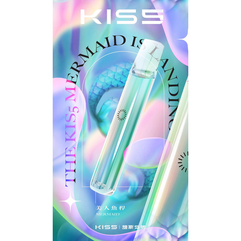 kiss鎧斯5號美人魚png SP2S 台灣官方旗艦店|電子煙主機煙彈一次性霧化器專賣